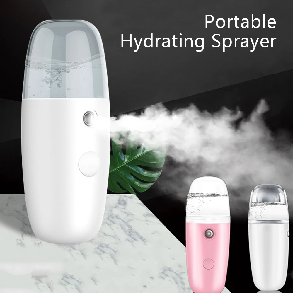 USB 30ML Nano Lonic Humidifier Moisturizing Facial Steamer Mist Face Moisturize Hydrating Sprayer Skin SPA Care Beauty Tool
USB 30ML Nano Lonic Humidifier Moisturizing Facial Steamer Mist Face Moisturize Hydrating Sprayer Skin SPA Care Beauty Tool