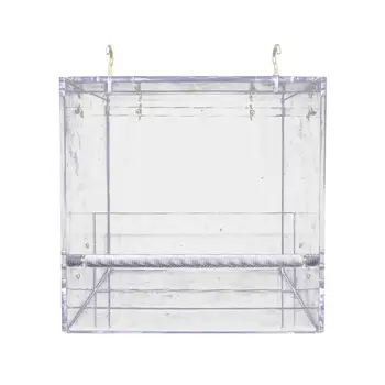 1pcs Transparent Window Bird Feeder Automatic Parrot Feeder Large Bird Feeder Device Removable Tray With Drain Holes
1pcs Transparent Window Bird Feeder Automatic Parrot Feeder Large Bird Feeder Device Removable Tray With Drain Holes