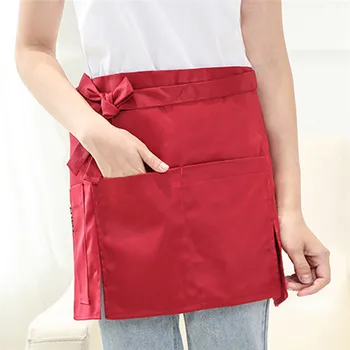 Kitchen Cooking Aprons Work Dining Half-length Long Waist Apron Catering Chefs Hotel Waiters Uniform Essential Supplies
Kitchen Cooking Aprons Work Dining Half-length Long Waist Apron Catering Chefs Hotel Waiters Uniform Essential Supplies