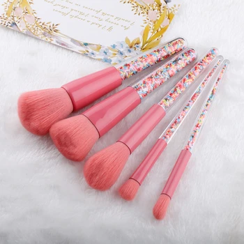Professional Makeup Brushes Set Candy Transparent Handle Eye Shadow Foundation Powder Blush Brush Cosmetic Tools 5Pcs
Professional Makeup Brushes Set Candy Transparent Handle Eye Shadow Foundation Powder Blush Brush Cosmetic Tools 5Pcs