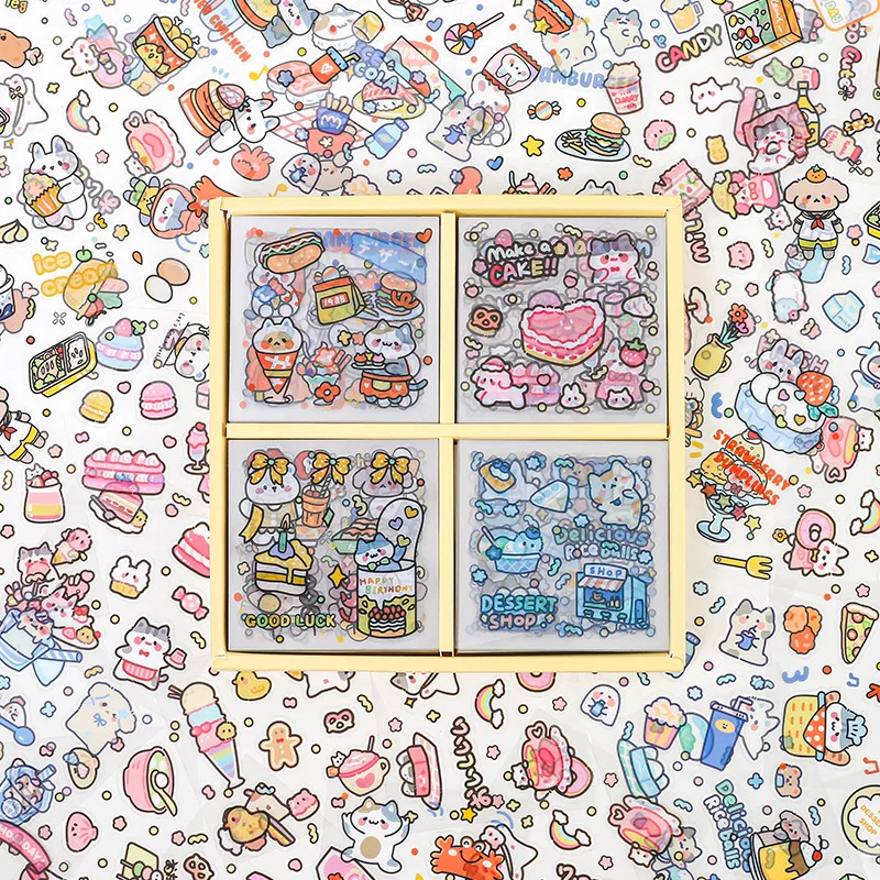 100pcs/lot Kawaii Stationery Stickers Zoo Small Class Happy Paradise Meal Series Planner Decorative Mobile Stickers
100pcs/lot Kawaii Stationery Stickers Zoo Small Class Happy Paradise Meal Series Planner Decorative Mobile Stickers