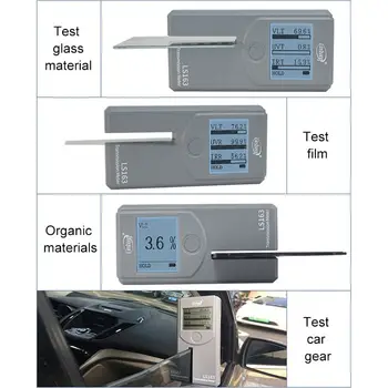 New LS163 Transmission Meter Solar Film Window Tint UV IR Rejection Rate VLT Tester
New LS163 Transmission Meter Solar Film Window Tint UV IR Rejection Rate VLT Tester
