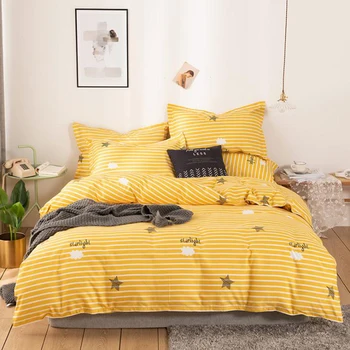 2020 New Bed Set Textile Three-piece Sets Four-piece Bed Sheet Set Modern Simple Printing Duvet Sets Bedding Sets
2020 New Bed Set Textile Three-piece Sets Four-piece Bed Sheet Set Modern Simple Printing Duvet Sets Bedding Sets