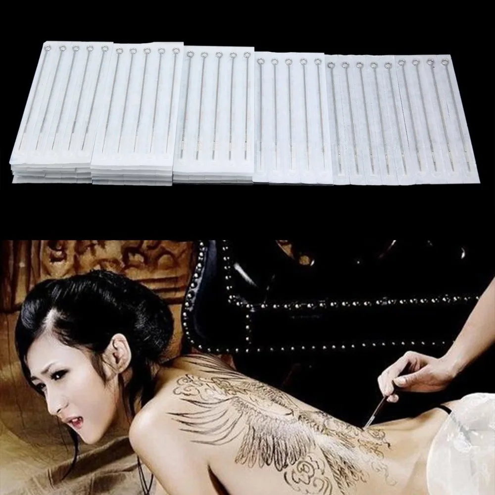 100Pcs Disposable Tattoo Needles Mix Sizes Sterile Tattoo Needle Set For Makeup Tools 1RL 3RL 5RL 3RS 5RS 5M1 5F
100Pcs Disposable Tattoo Needles Mix Sizes Sterile Tattoo Needle Set For Makeup Tools 1RL 3RL 5RL 3RS 5RS 5M1 5F