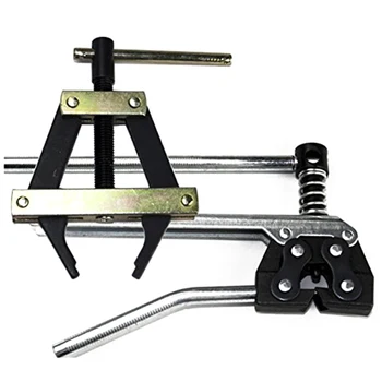 Roller Chain Tools Kit for ANSI 60 80 100 and More, Chain Holder/Puller and Breaker/Cutter
Roller Chain Tools Kit for ANSI 60 80 100 and More, Chain Holder/Puller and Breaker/Cutter