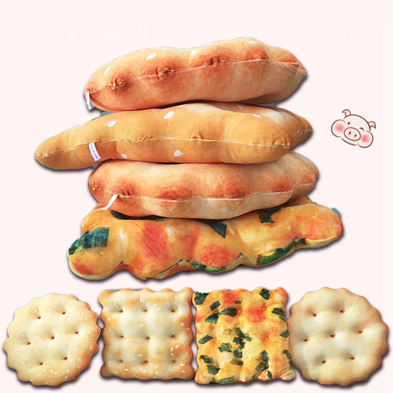Cookie Back Cushion Sofa Home Textile Funny Home Decor 3D Creative Biscuit Cushion Pillow Chair Car Seat Soft Simulation
Cookie Back Cushion Sofa Home Textile Funny Home Decor 3D Creative Biscuit Cushion Pillow Chair Car Seat Soft Simulation