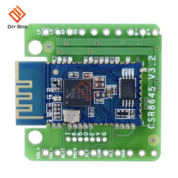 CSR8645 DC 3.3-4.2V Amplifier Board Module 5W+5W APT-X Lossless Music Hifi Bluetooth 4.0 Receiver Board for Audio Car AMP
CSR8645 DC 3.3-4.2V Amplifier Board Module 5W+5W APT-X Lossless Music Hifi Bluetooth 4.0 Receiver Board for Audio Car AMP