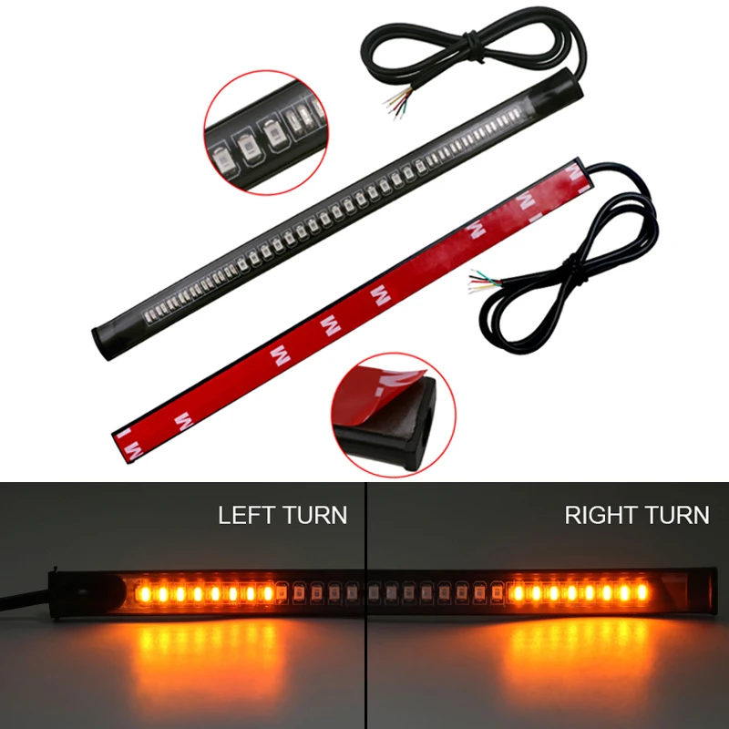 Motorcycle Light For SUV LED 48 SMD Bar Strip Flexible License Plate Lamp Tail Brake Stop Turn Signal Lights Integrated 3528 Red
Motorcycle Light For SUV LED 48 SMD Bar Strip Flexible License Plate Lamp Tail Brake Stop Turn Signal Lights Integrated 3528 Red