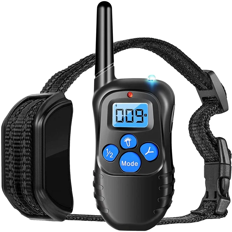 Rechargeable And Waterproof Dog Training Collar Ultrasonic Anti Bark Shock Remote Control Dog Collar Stop Barking Anti Device
Rechargeable And Waterproof Dog Training Collar Ultrasonic Anti Bark Shock Remote Control Dog Collar Stop Barking Anti Device