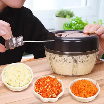 New Manual Food Chopper Stainless Steel Pull String Hand Held Veggie Processor Chop Fruit Vegetable Large-Capacity Storage Box
New Manual Food Chopper Stainless Steel Pull String Hand Held Veggie Processor Chop Fruit Vegetable Large-Capacity Storage Box