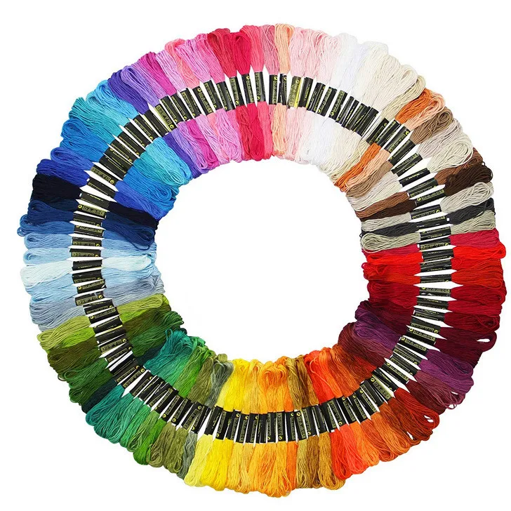 Rainbow Color Embroidery Cross Stitch Threads Bracelets Crafts Floss 55pc 105pc Sewing Skeins Craft DIY Bracelet braided
Rainbow Color Embroidery Cross Stitch Threads Bracelets Crafts Floss 55pc 105pc Sewing Skeins Craft DIY Bracelet braided