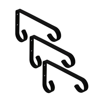 3Pcs Iron Garden Wall Light Hanging Flower Plant Hanger Pot Bracket Hook Shelf Stand Holder Black 
3Pcs Iron Garden Wall Light Hanging Flower Plant Hanger Pot Bracket Hook Shelf Stand Holder Black