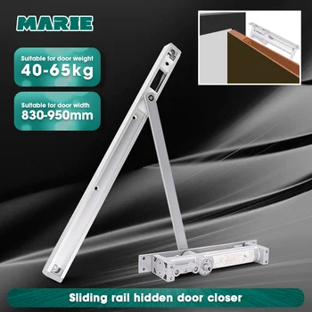 Marie Concealed Door Closer Hydraulic Buffer Automatic Sliding Postioning Door40-65kg Invisible Door Closers Hidden Installation
Marie Concealed Door Closer Hydraulic Buffer Automatic Sliding Postioning Door40-65kg Invisible Door Closers Hidden Installation