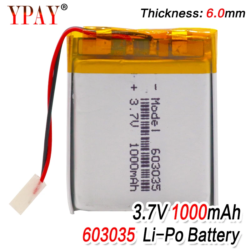 3 line Liter energy battery 3.7V lithium polymer battery 603035 100mAh game machine MP3 MP4 MP5 lithium battery GPS navigator
3 line Liter energy battery 3.7V lithium polymer battery 603035 100mAh game machine MP3 MP4 MP5 lithium battery GPS navigator