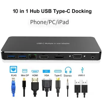 Multi USB Type C to HDMI Adapter USB-C HDMI VGA DP RJ45 3.5mm Jack PD Charge Adapter Dock Converter for MacBook Huawei Mate 10
Multi USB Type C to HDMI Adapter USB-C HDMI VGA DP RJ45 3.5mm Jack PD Charge Adapter Dock Converter for MacBook Huawei Mate 10