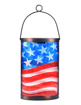 Solar Lantern Outdoor Decorative Waterproof LED Solar American Flag Lights Tabletop Lamp for Outdoor Patio Garden
Solar Lantern Outdoor Decorative Waterproof LED Solar American Flag Lights Tabletop Lamp for Outdoor Patio Garden