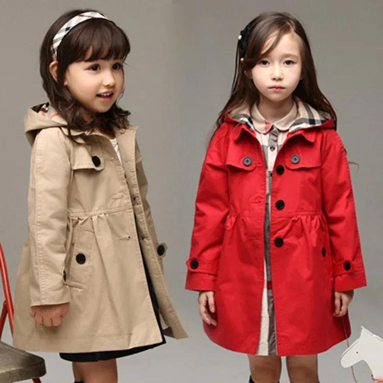 2019 New Style Middle And Large Girls England Style Trench Coat Autumn Mid-length Long Sleeve Childrenswear Trench Coat
2019 New Style Middle And Large Girls England Style Trench Coat Autumn Mid-length Long Sleeve Childrenswear Trench Coat