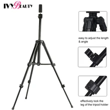 New Adjustable Wig Stand Tripod Holder Hairdressing Training Head Tripod Wig Stand For Wigs Making Head Display Can Rotated 90C 
New Adjustable Wig Stand Tripod Holder Hairdressing Training Head Tripod Wig Stand For Wigs Making Head Display Can Rotated 90C