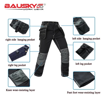 Solid and durable smock special clothes work overalls multi pockets workwear for men safety and utility men's work pants
Solid and durable smock special clothes work overalls multi pockets workwear for men safety and utility men's work pants