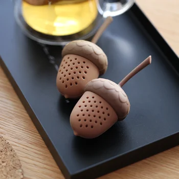 Mini Cute Acorn Shape Tea Infuser Pine Nuts Strainer Herbal Filter Spice Diffuser Tea Interval Diffuser Kitchen Accessories
Mini Cute Acorn Shape Tea Infuser Pine Nuts Strainer Herbal Filter Spice Diffuser Tea Interval Diffuser Kitchen Accessories