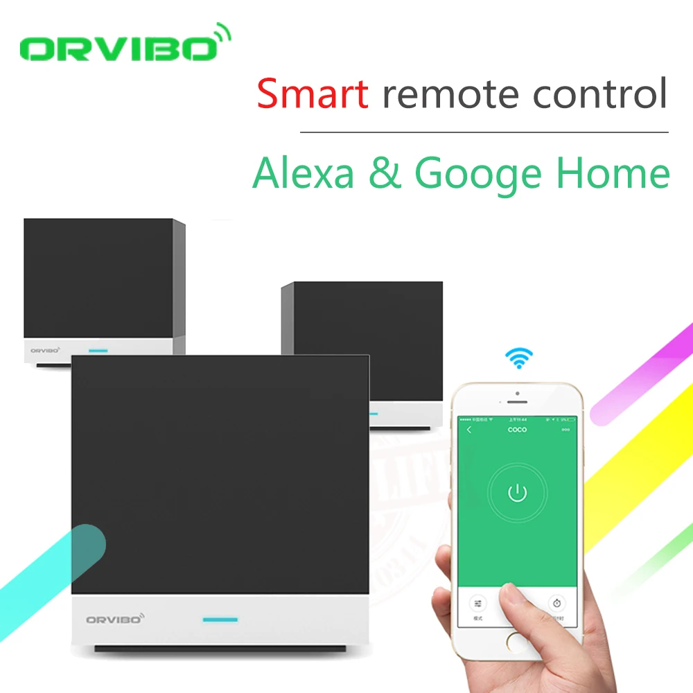 Alexa & Google Home Orvibo XiaoFang Smart Home Automation MagicCube WiFi IR Remote control by iOS Android
Alexa & Google Home Orvibo XiaoFang Smart Home Automation MagicCube WiFi IR Remote control by iOS Android