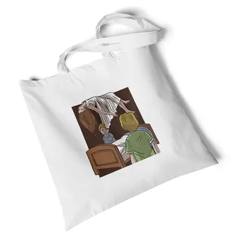 Lychee Girls Environmental Women's Devil Print Canvas Bag Casual Shopping Bags Original White Shoulder Bags Student Handbags
Lychee Girls Environmental Women's Devil Print Canvas Bag Casual Shopping Bags Original White Shoulder Bags Student Handbags
