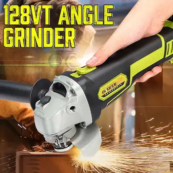 128VT Angle Grinder Brushless Cordless Impact Electric Angle Grinder 16800mAh Battery Machine Cutting Grinding Power Tool
128VT Angle Grinder Brushless Cordless Impact Electric Angle Grinder 16800mAh Battery Machine Cutting Grinding Power Tool