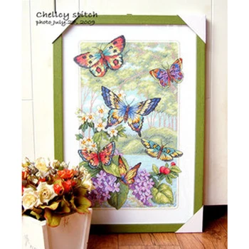 14/22/25ct Lovely Counted Cross Stitch Kit Butterfly Forest Butterflies and Flower dim 35223
14/22/25ct Lovely Counted Cross Stitch Kit Butterfly Forest Butterflies and Flower dim 35223