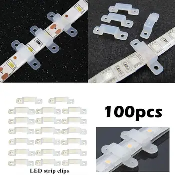 Fixer Silicon Clip Silicon Fastener Fixer Clip Soft Durable 100pcs Silicone Clear 12mm 5050 5630 LED Strip Light Home Decor RGB
Fixer Silicon Clip Silicon Fastener Fixer Clip Soft Durable 100pcs Silicone Clear 12mm 5050 5630 LED Strip Light Home Decor RGB