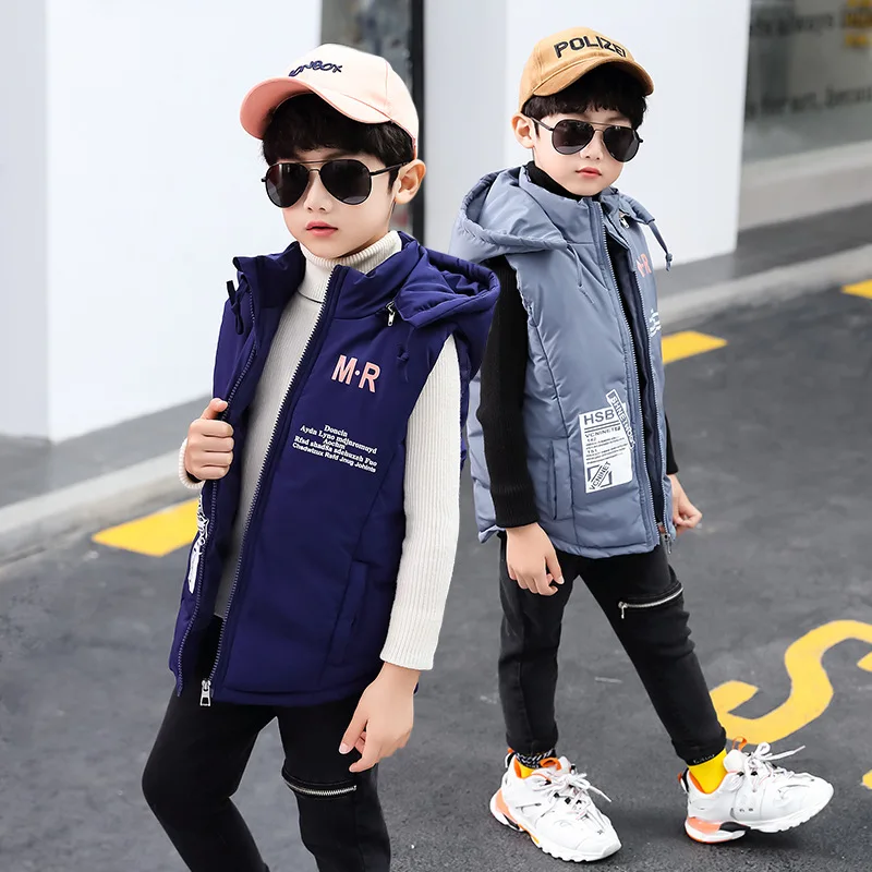 BOY'S Thick Cotton Waistcoat Fall And Winter Clothes Big Boy Children Childrenswear 2019 New Style Pink Color Little Boy Vest
BOY'S Thick Cotton Waistcoat Fall And Winter Clothes Big Boy Children Childrenswear 2019 New Style Pink Color Little Boy Vest