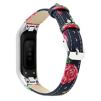 SOONHUA Smart Watch Strap Band Replacement Leather Watch Straps With Stainless Steel Frame For Samsung Galaxy Fit E R375 
SOONHUA Smart Watch Strap Band Replacement Leather Watch Straps With Stainless Steel Frame For Samsung Galaxy Fit E R375