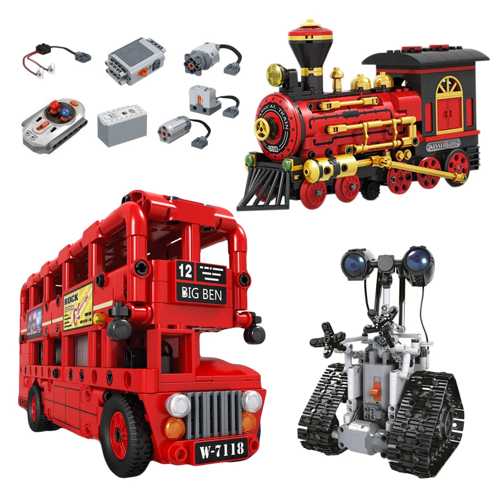 Building Blocks Fit LegoINGlys Technic London Double-decker Bus Creator Remote Control Car Kid Adult Christmas Blocks Toys Gifts
Building Blocks Fit LegoINGlys Technic London Double-decker Bus Creator Remote Control Car Kid Adult Christmas Blocks Toys Gifts