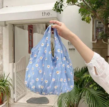 Sweet Preppy Girls Korean Harajuku Sweetie Lunch Bags Chiffon Daisy Flower Embroid Picnic Bag Fashion Elegants
Sweet Preppy Girls Korean Harajuku Sweetie Lunch Bags Chiffon Daisy Flower Embroid Picnic Bag Fashion Elegants