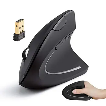 2.4G wireless vertical mouse 800/1200/1600 DPI 5 button suitable for laptop desktop PC Macbook Shark fin Vertical Wireless Mice
2.4G wireless vertical mouse 800/1200/1600 DPI 5 button suitable for laptop desktop PC Macbook Shark fin Vertical Wireless Mice