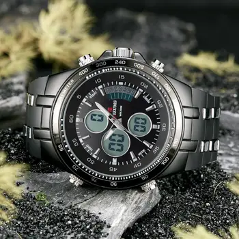 Mens Digital Sports Watch, Luminous Quartz Watches Outdoor Waterproof Black Rubber Strap Wristwatch for Men
Mens Digital Sports Watch, Luminous Quartz Watches Outdoor Waterproof Black Rubber Strap Wristwatch for Men