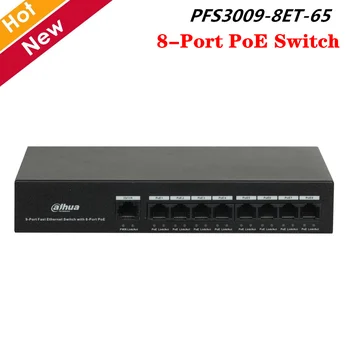 Dahua 8-Port PoE Switch PFS3009-8ET-65 Two-layer PoE Ethernet switch MAC Auto study and aging IEEE802.3af, IEEE802.3at standard
Dahua 8-Port PoE Switch PFS3009-8ET-65 Two-layer PoE Ethernet switch MAC Auto study and aging IEEE802.3af, IEEE802.3at standard