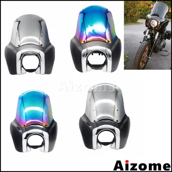 Front Fairing Bottom Mount Head Lamp Fairing Relocation Bracket For Dyna Super Glide Club Style Street Bob FXDXT Sport FXR
Front Fairing Bottom Mount Head Lamp Fairing Relocation Bracket For Dyna Super Glide Club Style Street Bob FXDXT Sport FXR