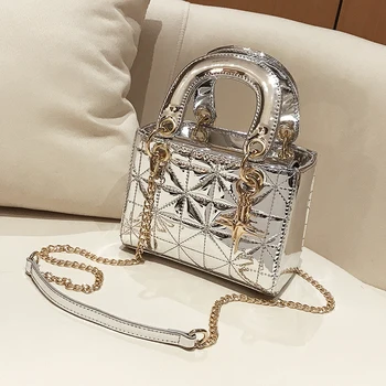 Women's Bag 2020 Fashion Korean Portable Mini Diamond Lattice Chain Leather Pack Fenmale Party Package Lipstick Packet C446
Women's Bag 2020 Fashion Korean Portable Mini Diamond Lattice Chain Leather Pack Fenmale Party Package Lipstick Packet C446