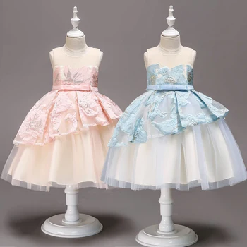 Summer Formal Elegant Dress Girls jacquard tulle tutu Dress for Girls Wedding Party Frocks tulle Prom Gown for 4 6 8 10 12 14 Y
Summer Formal Elegant Dress Girls jacquard tulle tutu Dress for Girls Wedding Party Frocks tulle Prom Gown for 4 6 8 10 12 14 Y