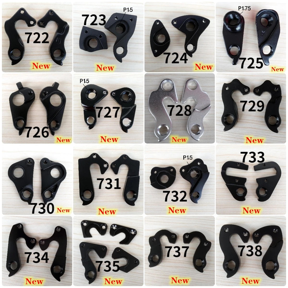 1 pc bicycle parts Bike Rear Derailleur Hanger Rear Gear Mech Derailleur Hanger Gear Hanger mech dropout fit for some Merida