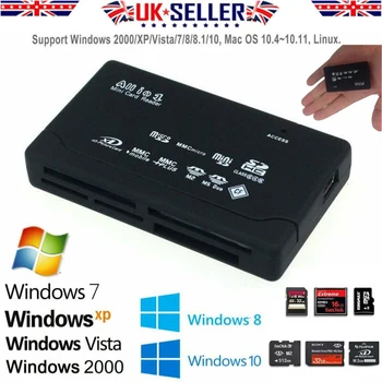 26IN1 USB 2.0 Card Reader Multi Memory Card Readers Writer 6 Slots All In One Card Reader With USB Cable For Mini SD
26IN1 USB 2.0 Card Reader Multi Memory Card Readers Writer 6 Slots All In One Card Reader With USB Cable For Mini SD
