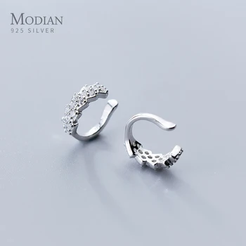Modian Fashoin Crystal Round Clip Earrings Charm 100% 925 Sterling Silver Sweet Clips Ear For Women Party Silver Fine Jewerlry 
Modian Fashoin Crystal Round Clip Earrings Charm 100% 925 Sterling Silver Sweet Clips Ear For Women Party Silver Fine Jewerlry