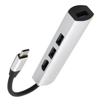 Hot Sales Electronics For Type-C Hub3.0 + Hdmi4K 4 In 1 Mobile Phone Adapter Notebook For Mate10 mate20 P20 P30
Hot Sales Electronics For Type-C Hub3.0 + Hdmi4K 4 In 1 Mobile Phone Adapter Notebook For Mate10 mate20 P20 P30
