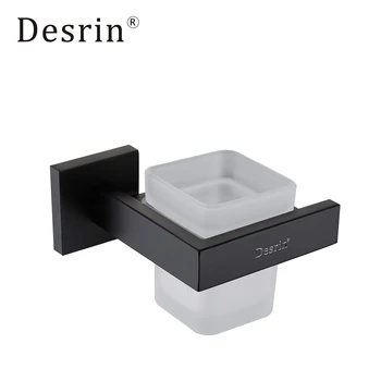 Desrin Bathroom Cup & Tumbler Holders Wall Mounted 304 Stainless Steel Matte Black Rack 
Desrin Bathroom Cup & Tumbler Holders Wall Mounted 304 Stainless Steel Matte Black Rack