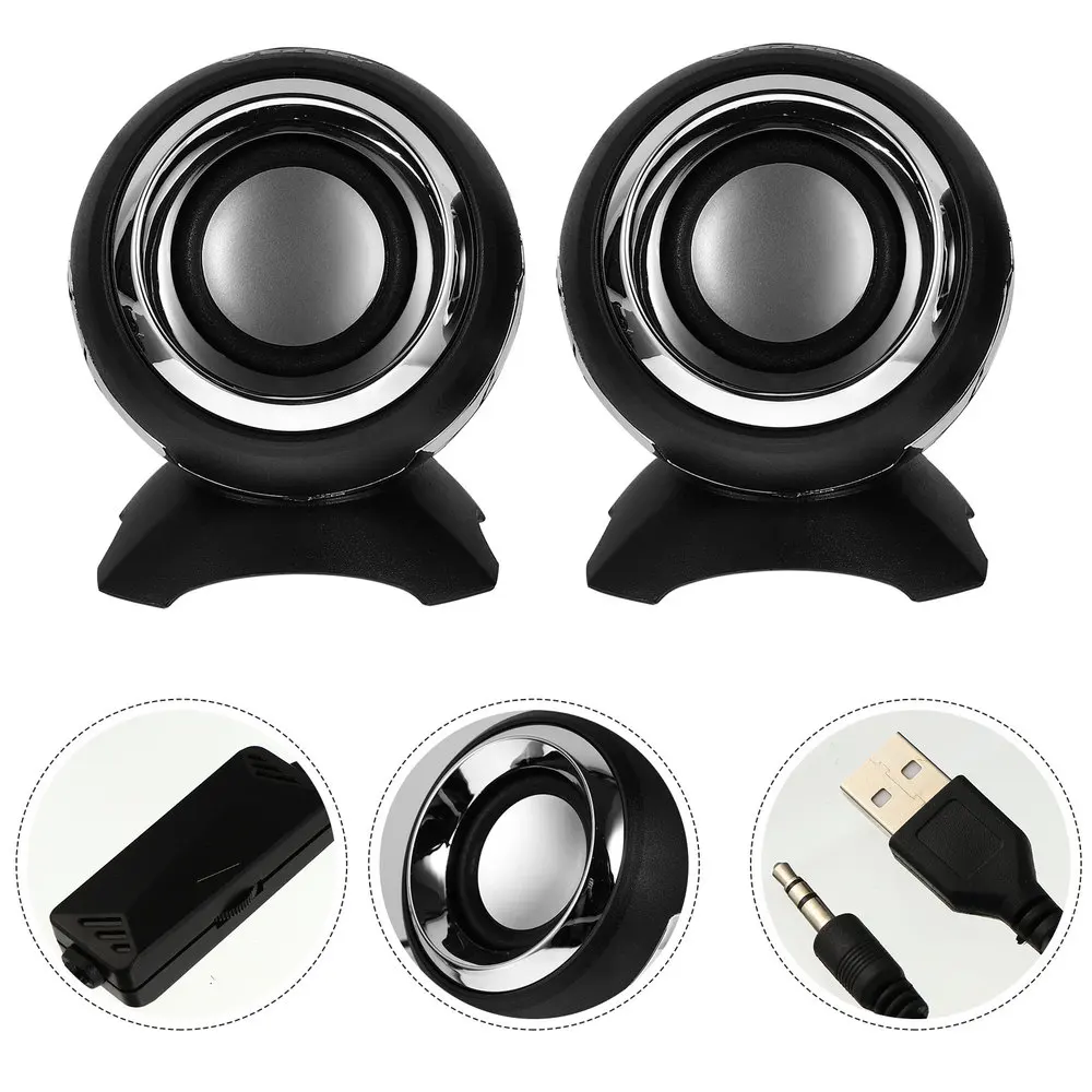 1 Pair Computer Speaker Durable Mini Dual Speaker Unit Bass Music Player Sound Box Speaker Loudspeaker
1 Pair Computer Speaker Durable Mini Dual Speaker Unit Bass Music Player Sound Box Speaker Loudspeaker