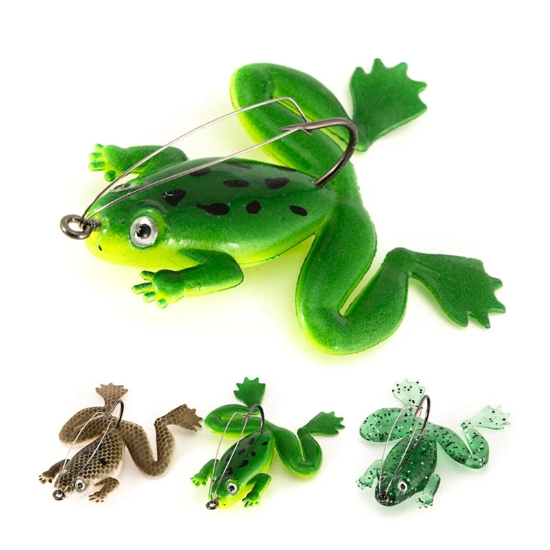 Outdoor Fishing Silicone Bait Fishing Lure Artificial Frog Lure with Hook Soft Fishing Frog Lures Fishing Tackle Useful Tools
Outdoor Fishing Silicone Bait Fishing Lure Artificial Frog Lure with Hook Soft Fishing Frog Lures Fishing Tackle Useful Tools