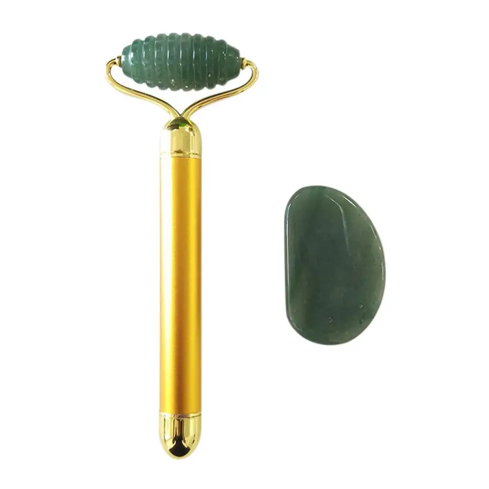 Electric 3D Jade Roller For Face Scraping Board Set Natural Jade Stone Massager Tool Eye Puffiness Wrinkles Remover Skin Care
Electric 3D Jade Roller For Face Scraping Board Set Natural Jade Stone Massager Tool Eye Puffiness Wrinkles Remover Skin Care