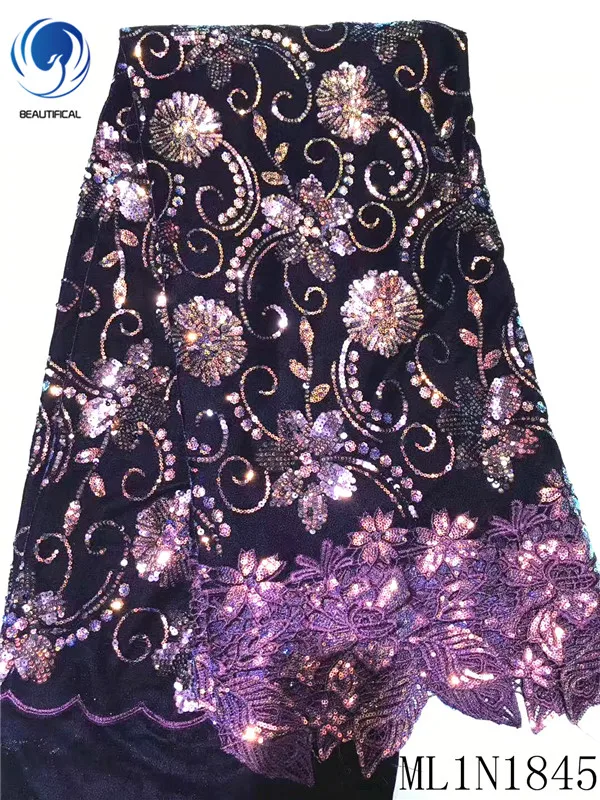 BEAUTIFICAL African lace fabrics Latest style Flannel fabrics mix guipure lace with sequins embroidery for women ML1N1845
BEAUTIFICAL African lace fabrics Latest style Flannel fabrics mix guipure lace with sequins embroidery for women ML1N1845