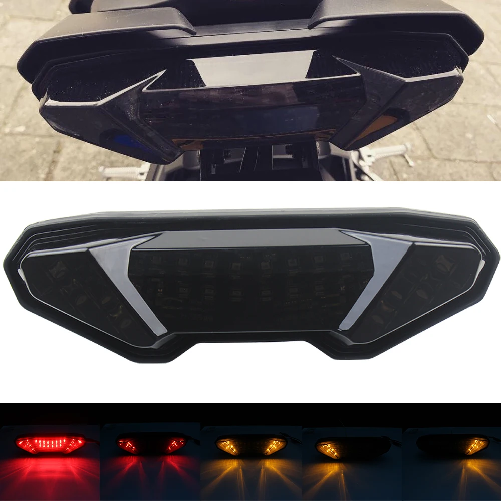 Задний фонарь для мотоцикла YAMAHA 14-16 5 15-16 MT09 в сборе с дымчатым и светодиодным