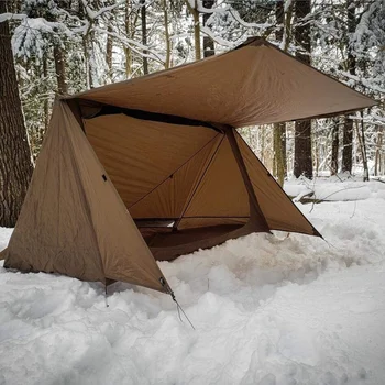 3 Season Double Person Camping Tent Ultralight Nylon Shelter Baker Tent for Bushcraft Survivalists Hunting Hiking
3 Season Double Person Camping Tent Ultralight Nylon Shelter Baker Tent for Bushcraft Survivalists Hunting Hiking